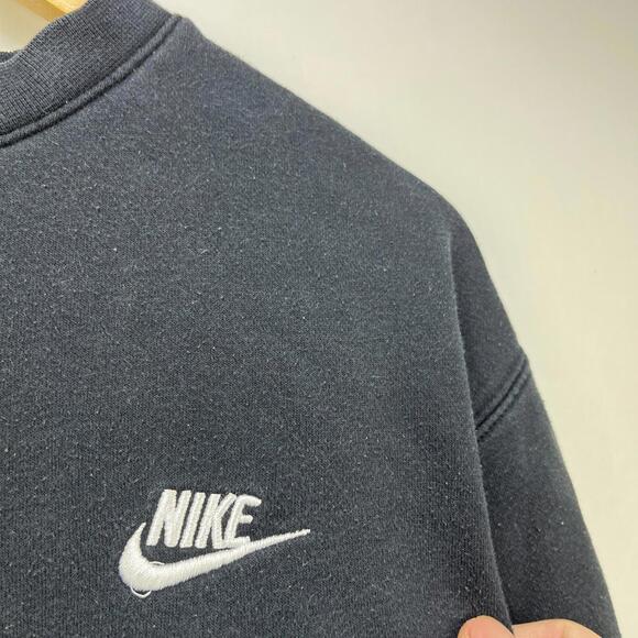 Nike Swoosh Embroidered Swoosh Faded Sweatshirt Large - Picture 3 of 9